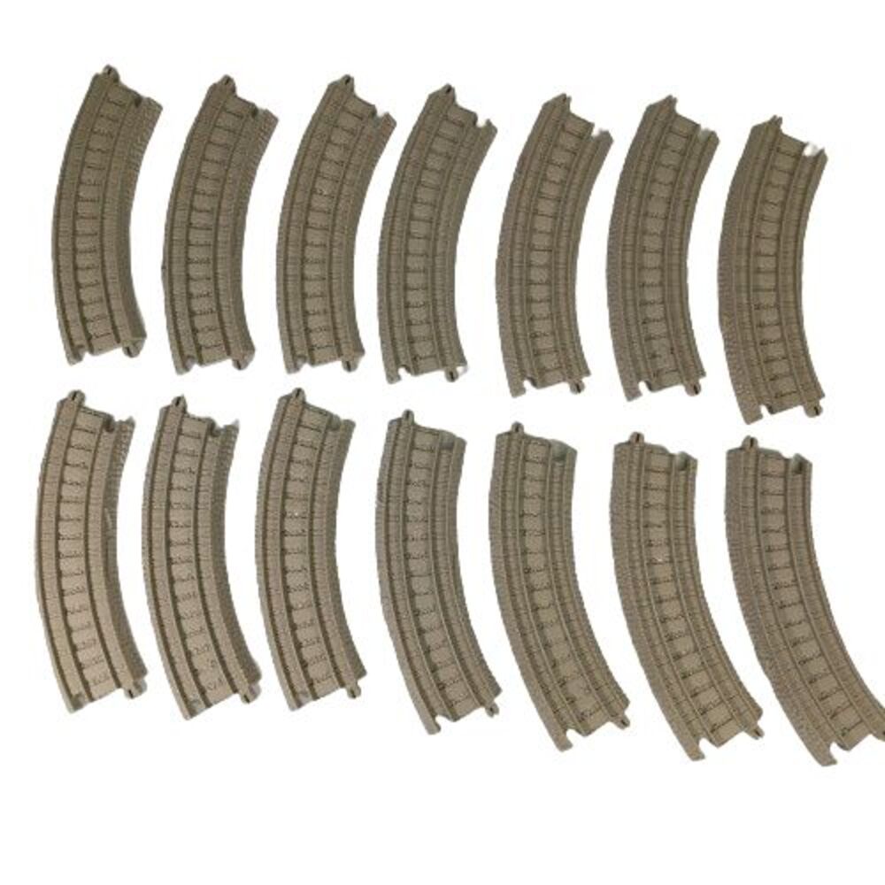 Thomas the Train Trackmaster Curved Tan E3 7" Replacement Expansion Track Lot 14